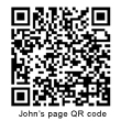 John's page QR Code