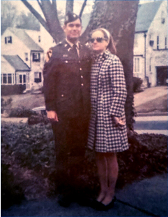 Just before John left for second tour of Vietnam