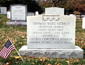 Lt.Gen & Mrs. Thomas Wade Herren gravesite