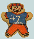 Bonnies loves the Broncos, especially John Elway!