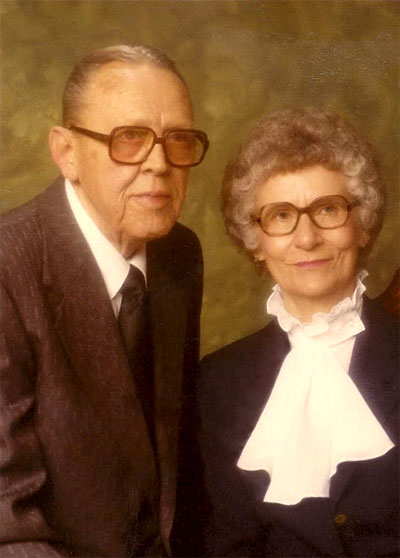 Howard & Julia Brooks; about 1982