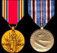 Navy Good Conduct Medal; American Theater/Campaign Medal