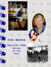 Rie Munoz collage