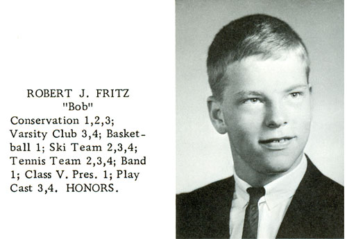Robert James Fritz; June, 1965